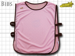 バンド付ビブス　ピンク