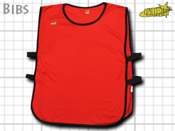 バンド付ビブス　レッド