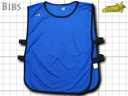 バンド付ビブス　ブルー