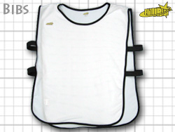 バンド付ビブス　ホワイト